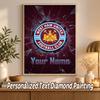 West Ham United FC Custom Name Text 5D Diamond Painting Kit DIY Full Drill Diamond Art Decoration