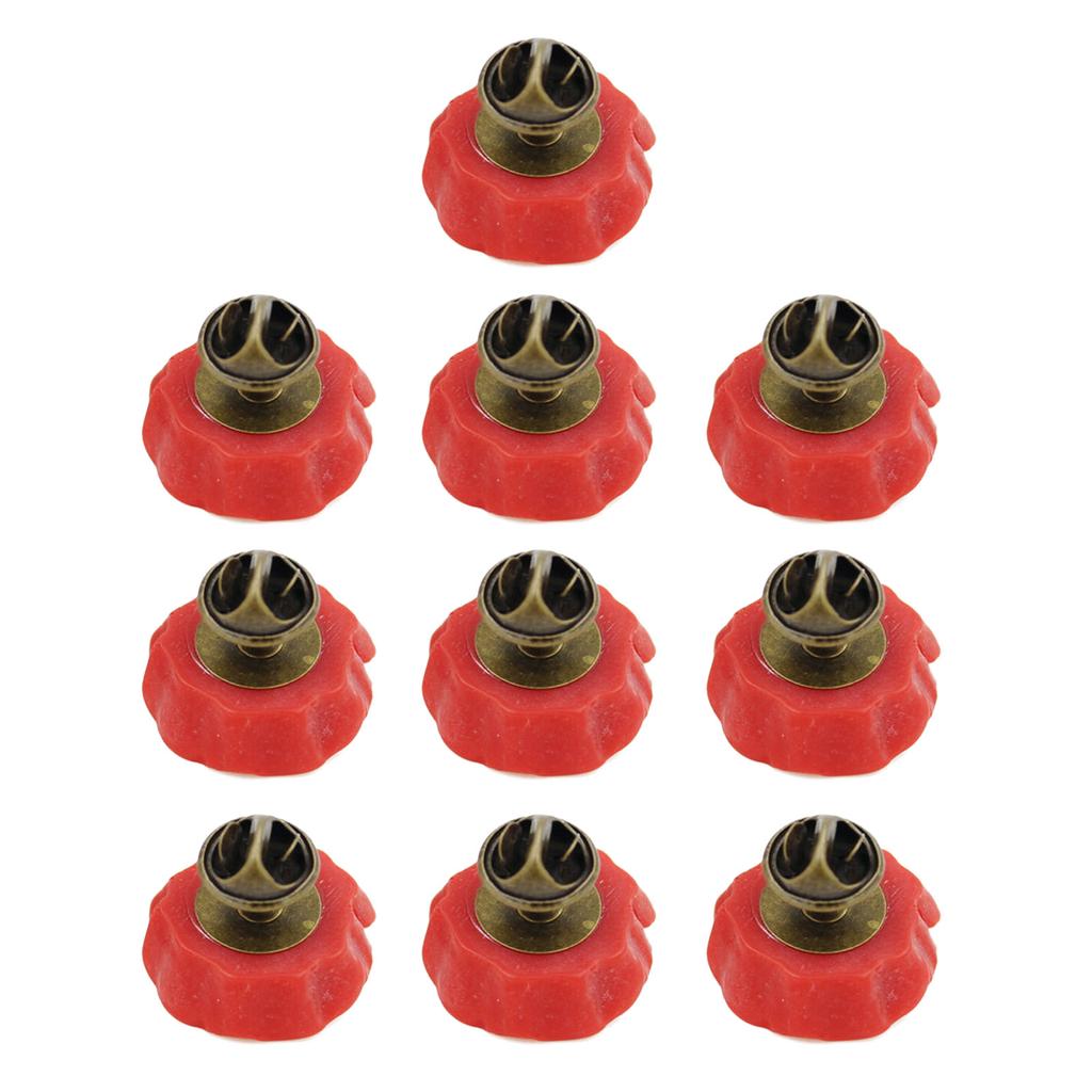 10pcs Remembrance Day Poppy Brooch Resin Flower Lapel Pin Memorial Day Badges Apparel Breastpin for Women Accessory
