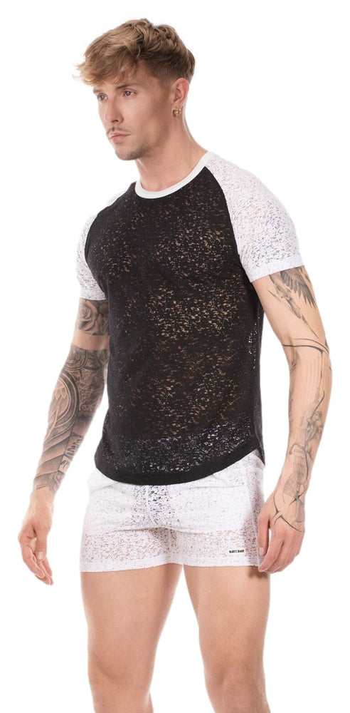 T-shirt Micah Black-White - Barcode Berlin - T-shirt