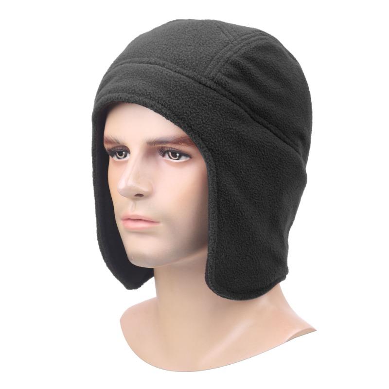 Wintermütze Outdoor Herren Fleece Mütze Radfahren Warm Verdickt Damen Ski Ohrenschutz Fleece Mütze