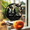 Bat Silhouette Metal Sign, Fairy Tale Surname Decor, Hot Sale for Home Garden Wall