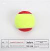 Dreifarbiger Übergangsball für Kinder - Jugend-Trainings-Tennis, Dekompressions-Strandtennis 70RED