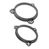 2Pcs Speaker Spacer Adapter Mount 6.5 Inch Black Door Speaker Adapter Spacer Rings Replacement for Subaru Impreza Forester
