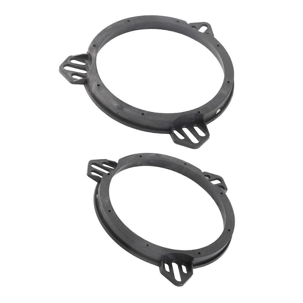 2Pcs Speaker Spacer Adapter Mount 6.5 Inch Black Door Speaker Adapter Spacer Rings Replacement for Subaru Impreza Forester