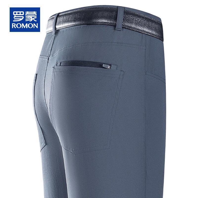 ROMON Men s Summer Breathable Loose Straight Casual Pants L