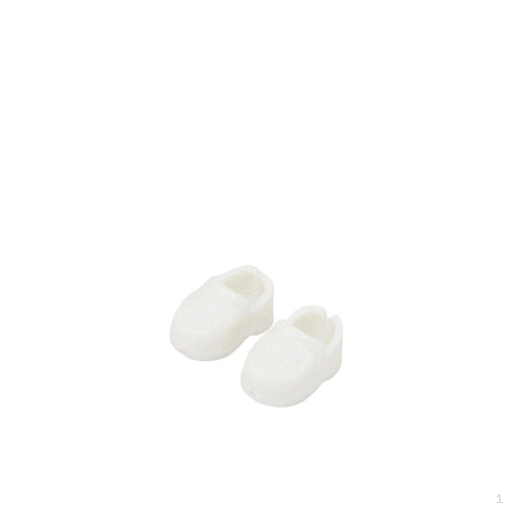 Doll Shoes British Design 1/12 Scale Effortless To Wear Miniature Uniform Loafers for