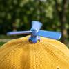 Hat Lightweight Button Spinner Party Hat Propeller Clip Detachable Dragonfly Baseball Cap