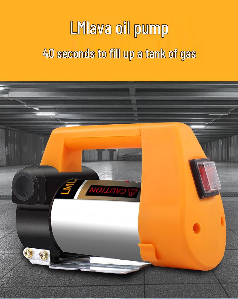 LmLaVa Self-Priming Electric Oil Pump 12V/24V/220V - Diesel & Fuel Extractor