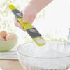 Graduated Plastic Measuring Spoon with Clear Metric Imperial Scale Kitchen Baking Tool for Coffee Spices Milk Powder Cooking Essential