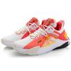 New LiNing Fire Cushioning Rebound Low Top Casual Shoes Men's White Red Yellow AGLQ059-1