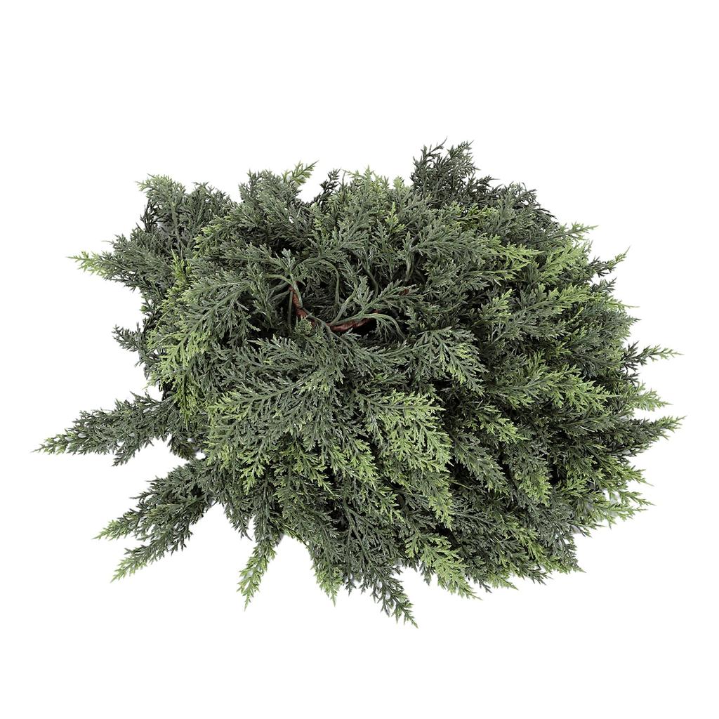 6FT Artificial Green Cedar Garland Xmas Faux Greenery Garland for Home Fireplace Mantle Indoor Outdoor Holiday Party