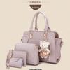 Women'S Bag Women'S Oblique Span Portable Mother And Child Bag Fashion Bag Four-Piece Set -41 #