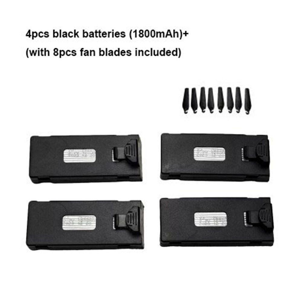 Fekete Lítium Akkumulátor E88 e88PRO E99 E525 S89 Drón Alkatrészek Kiegészítők