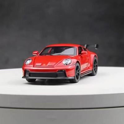 1:32 Porsche 911 GT3 High Simulation Diecast Metal Alloy Model Car Sound Light Pull Back Collection Kids Toy Gifts F582