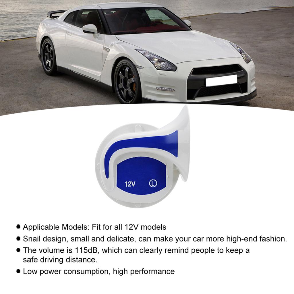 1 Paar KX3010 Auto 115dB R Horn Universal Laut Digitales Lufthorn Lautsprecher Autozubehör