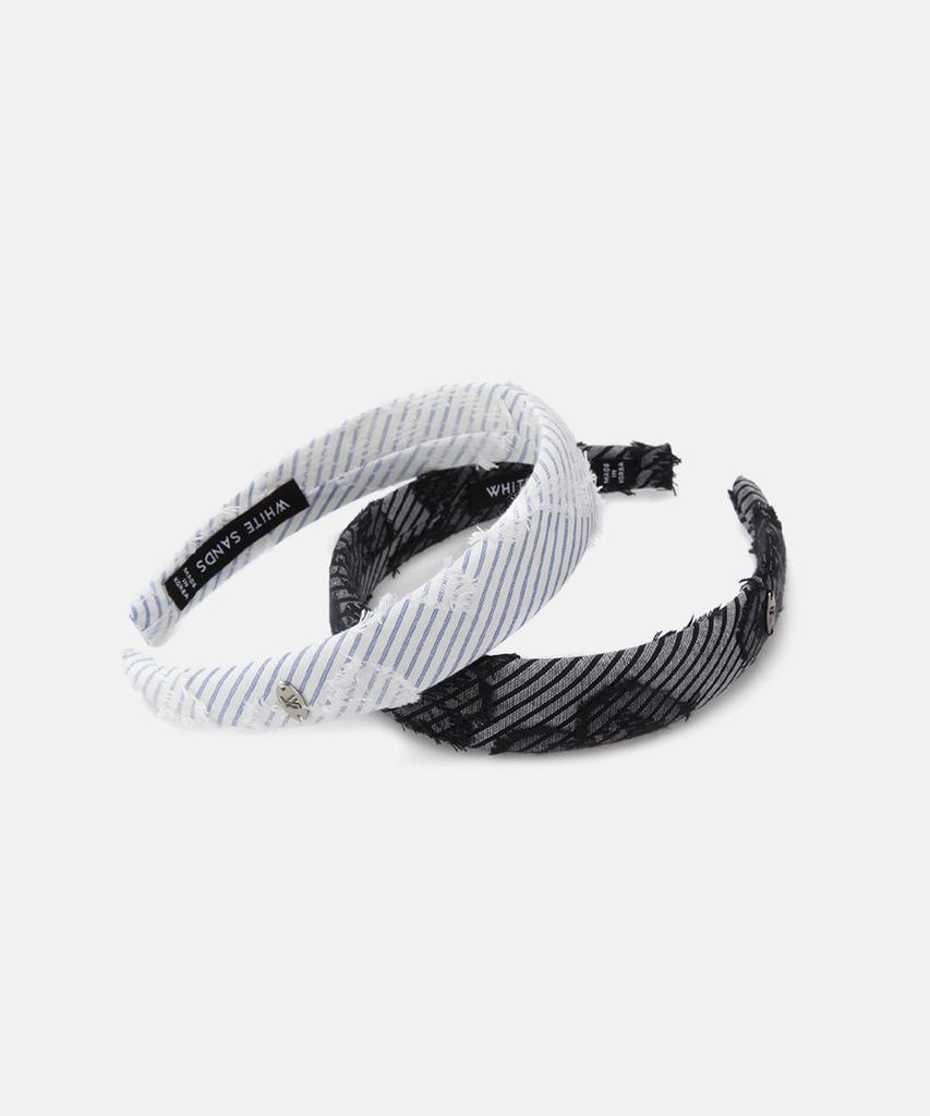 White Sands Floral Fringe Hairband Meros (2 Colors)