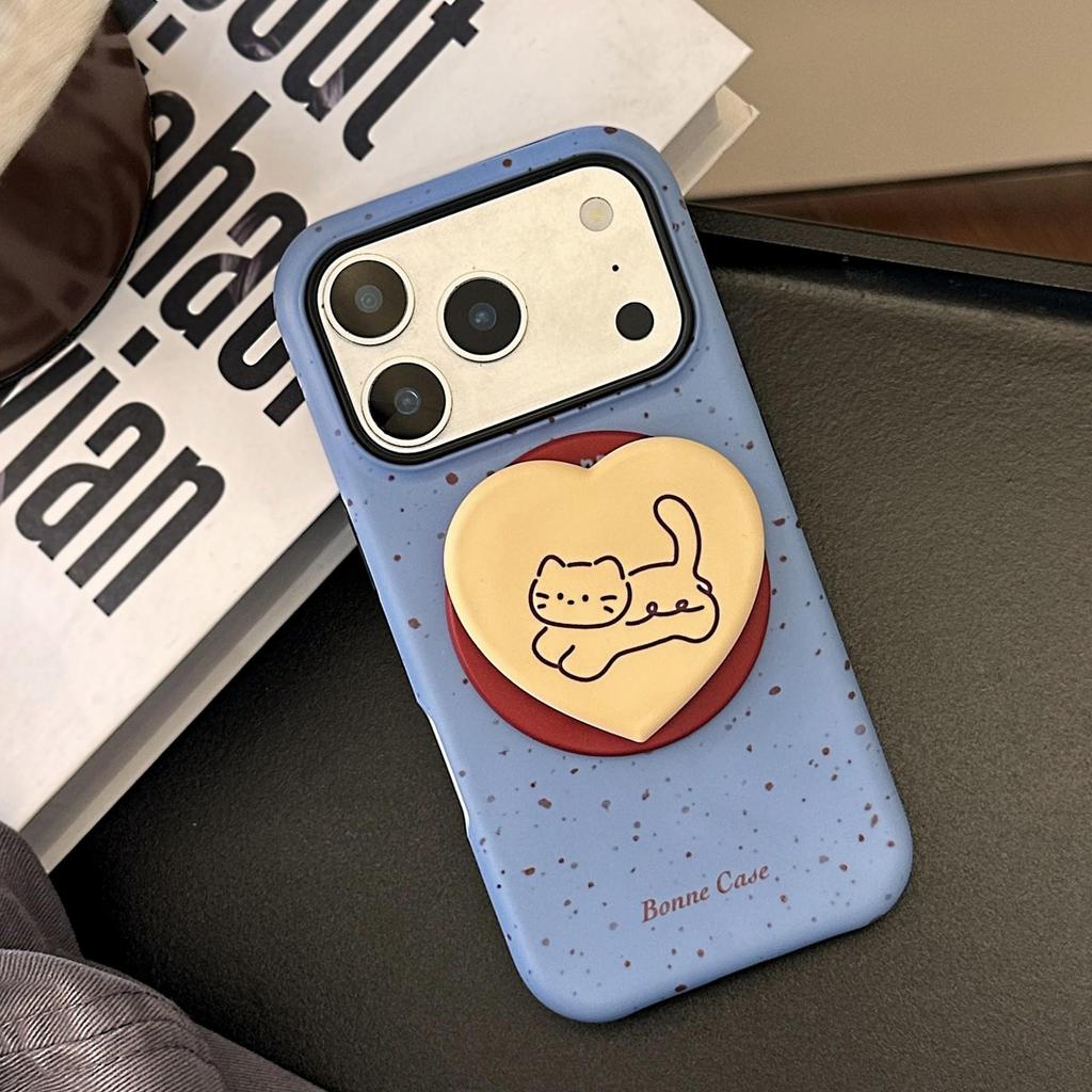 Custodia Magnetica per Telefono Gatto Carino per iPhone 16, iPhone 17 e iPhone 17 Pro Max