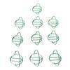 100Pcs Paper Clips Cute Unique Shape Electroplating Process Lightweight Portable Metal Paperclip