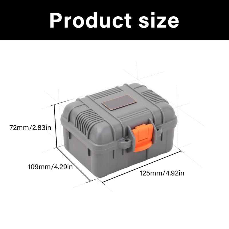 Anti Crush Protective Box Secure Storage Container Case For 360 Camera Gear Water Resistant Portable Carrying Solution