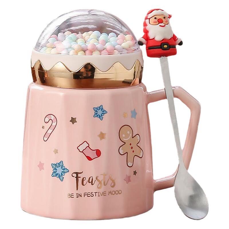 Christmas Ceramic Mug & Warmer Gift Set