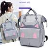 Cartoon Cat Mommy Maternity Backpacks Large Capacity Shoulder Bags Waterproof Nylon Mummy Bag Baby Diaper Travel Bag