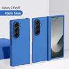 PC Skin Texture Hard Shell Phone Case for Samsung Galaxy Z Fold 7 6 5 3 4 ZFold7 with Hinge Protection Cover