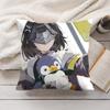 Game Arknights Cute Penguin Cushion Cover Soft Short Plush Pillow Cover Smooth Cozy Texture Aesthetic Cushion Case Home Decor