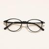 1144 Ultralight Tungsten-Carbon Plastic Myopia Eyeglass Frames for Men & Women - Small Oval Student Optical Glasses