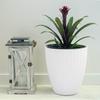 KADAX Flower Pot Planter 30cm Cover with Insert Flower Stand Plastic