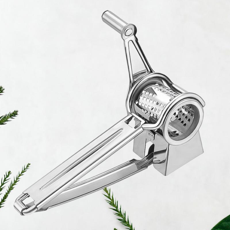 Stainless Steel Cheese Curler Crusher It Silver