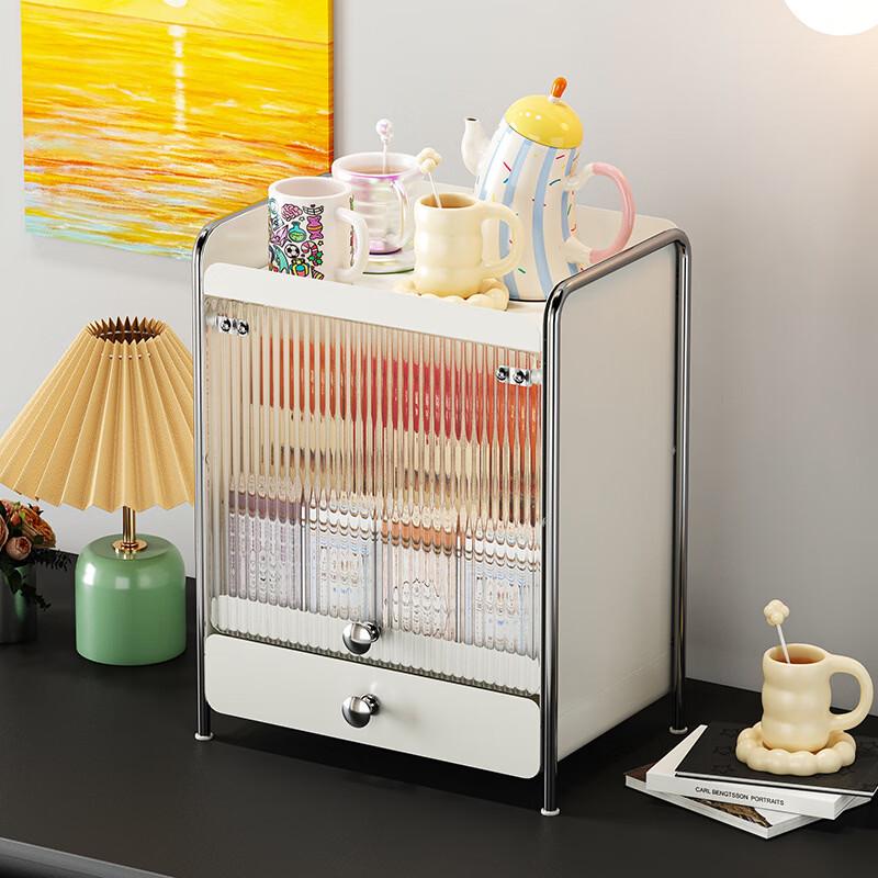 

Small Rotatable Desktop Cosmetic Organizer