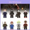 Wm6075 Halloweenová tématická strašidelná mini figurka v sáčku Dětská hračka Stavebnice