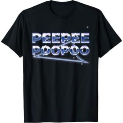 Peepee Poopoo Funny Retro Vaporwave Gaming Viral Text Humor T-Shirt TDS Mens Womens Tank Top Sweatshirt Hoodie Black