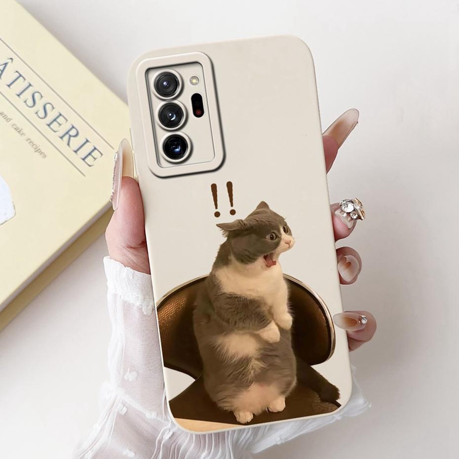 Cute Cartoon Phone Case For Samsung Galaxy Note 20 Ultra Note20 Soft Silicone Shockproof Cover For Samsung Note 20 20Ultra 5G