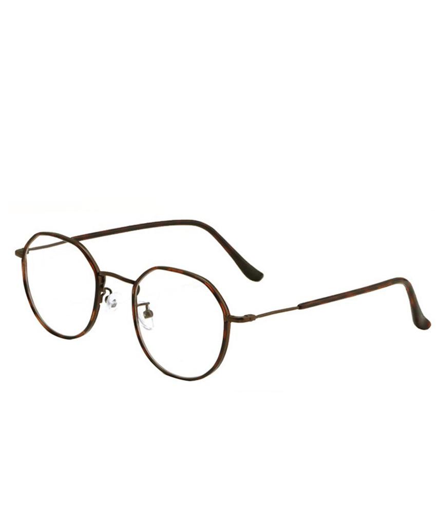 MAISON MASTER Heritage Round Glasses (Leo Coffee)