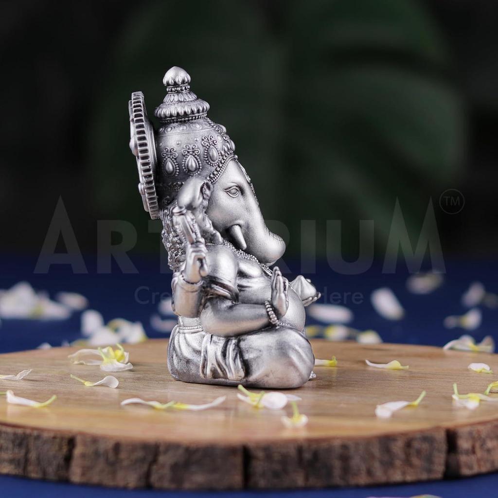 Ganesha Idol Vinayaka Statue Vinayagar Murti Pillayar Ganapati Murti Ganpati for Car Dashboard Home Office Decor
