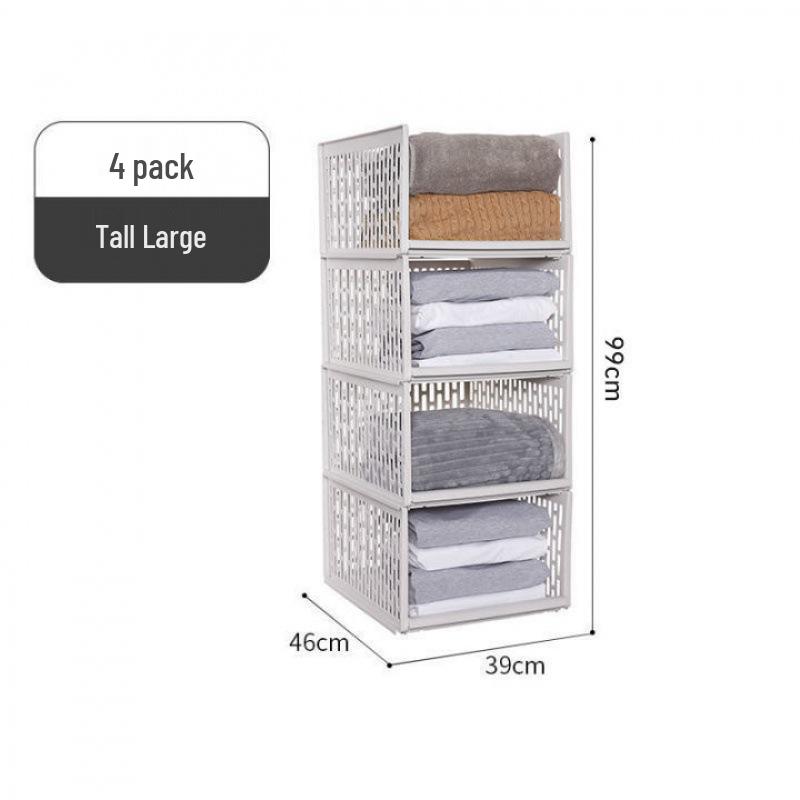 Pull-out Wardrobe and Desktop Storage Rack for Dormitory and Bedroom