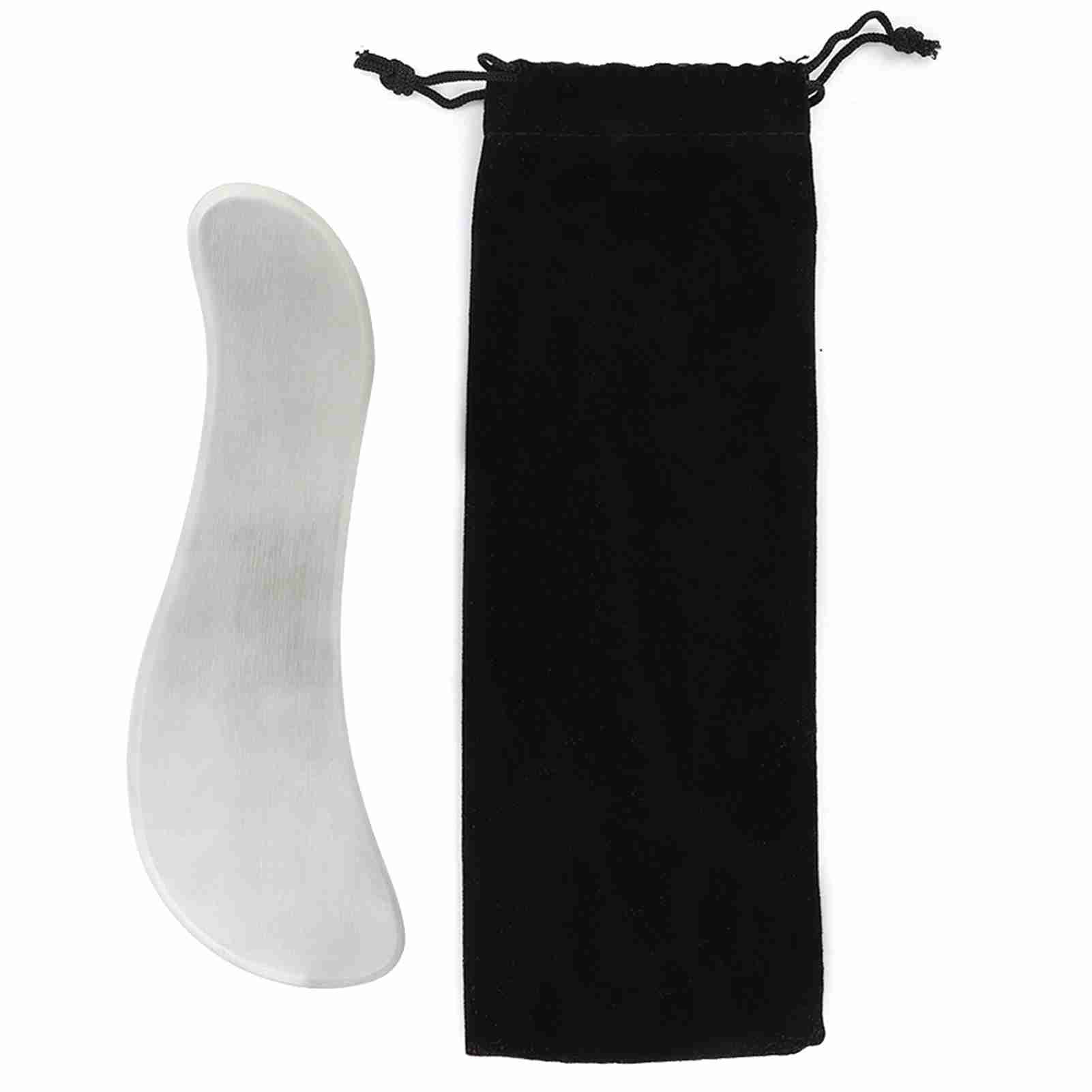 

Stainless Steel Care Body Neck Release GuaSha Scraping Plate Board Muscles Massager Tool