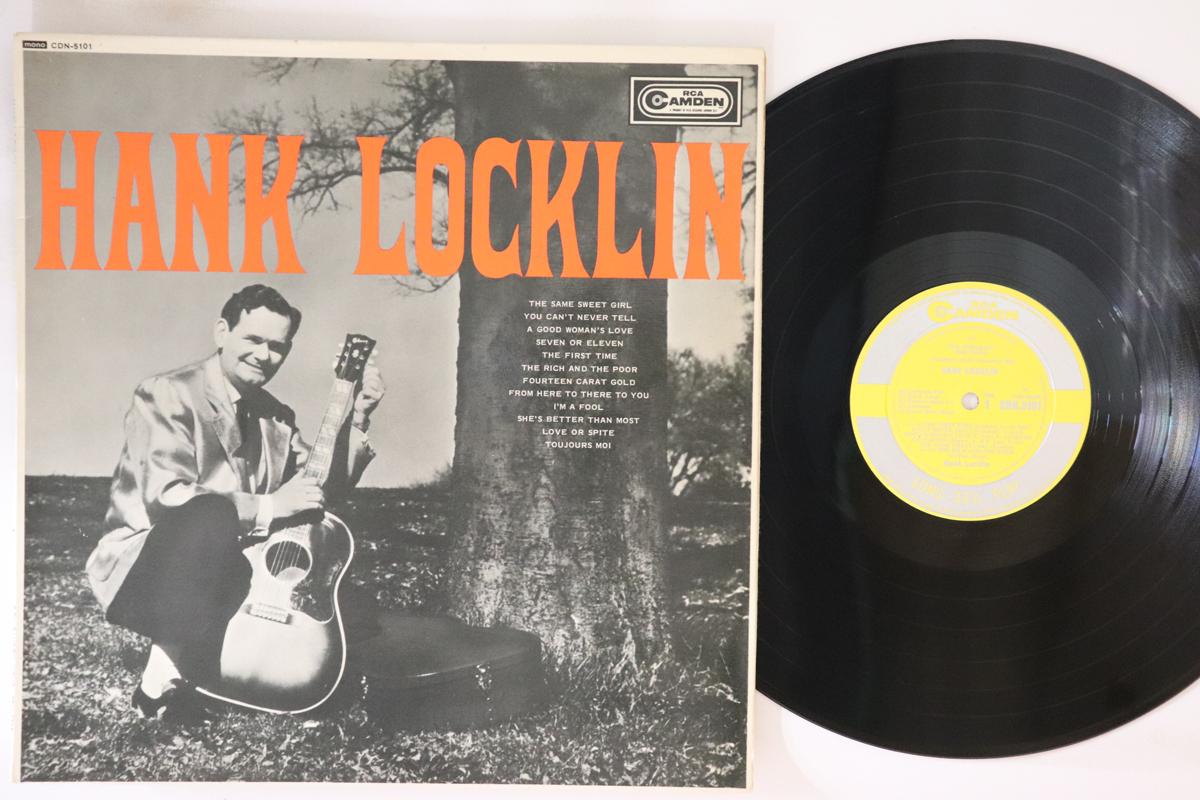 

LP Record HANK LOCKLIN - Hank Locklin CDN5101 RCA Camden 1962 UK Country Used