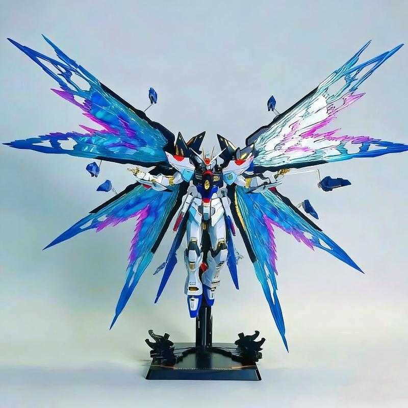 Strike Freedom Gunpla 1/100 Soul Blue Ver Daban 8802 Alloy Frame Assembly Model Kit Mecha Action Figure Boys Collection Toy Gift
