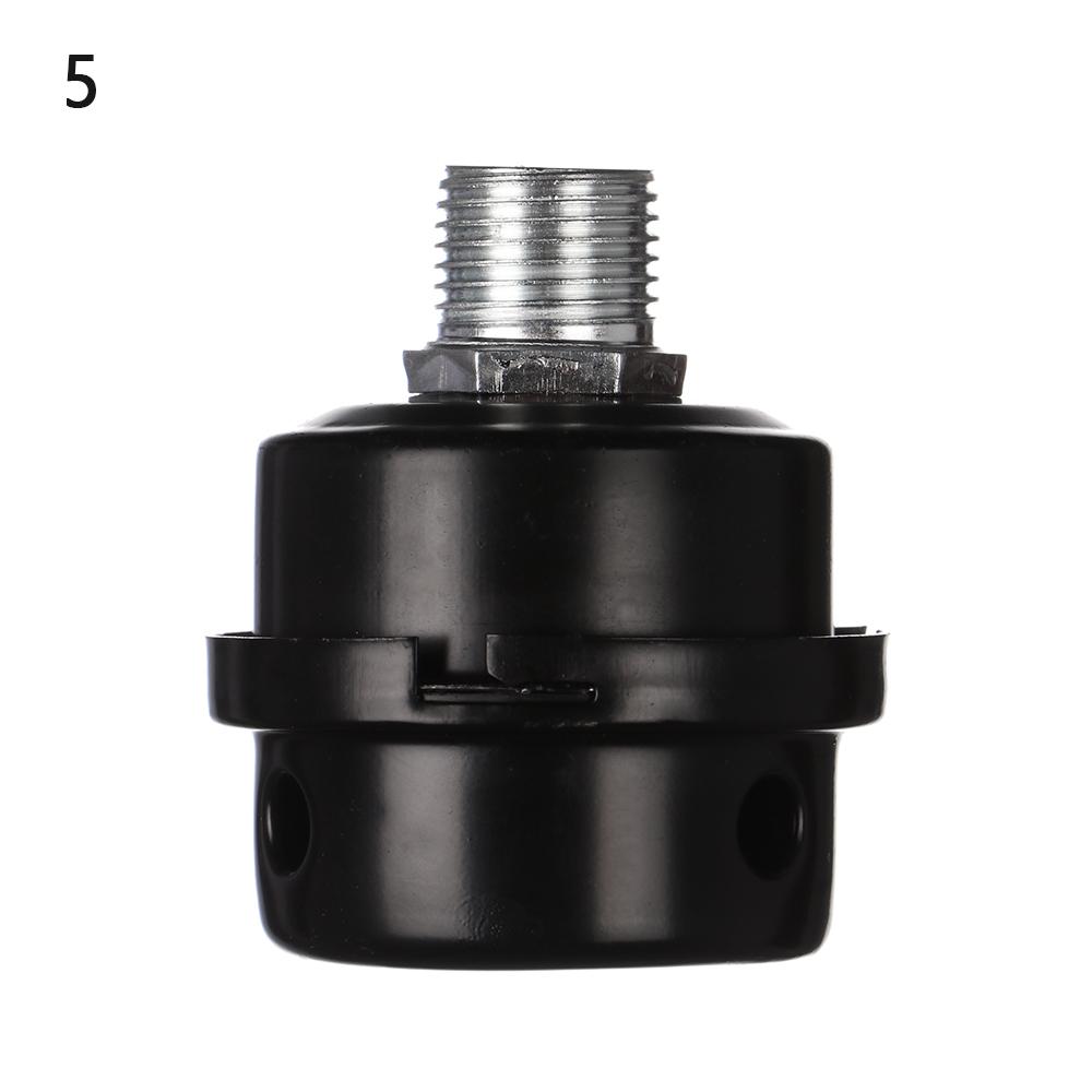 New 12.5mm 16mm 20mm Metal Intake Filter Squelch Muffler 1/2 '' 5/8 "3/4 '' Thread M12 Air Filter Air Compressor Spare Parts