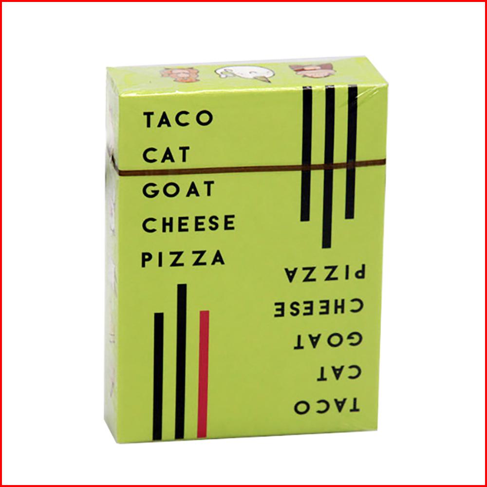 

English Taco Cat Goat Cheese Pizza Card Game