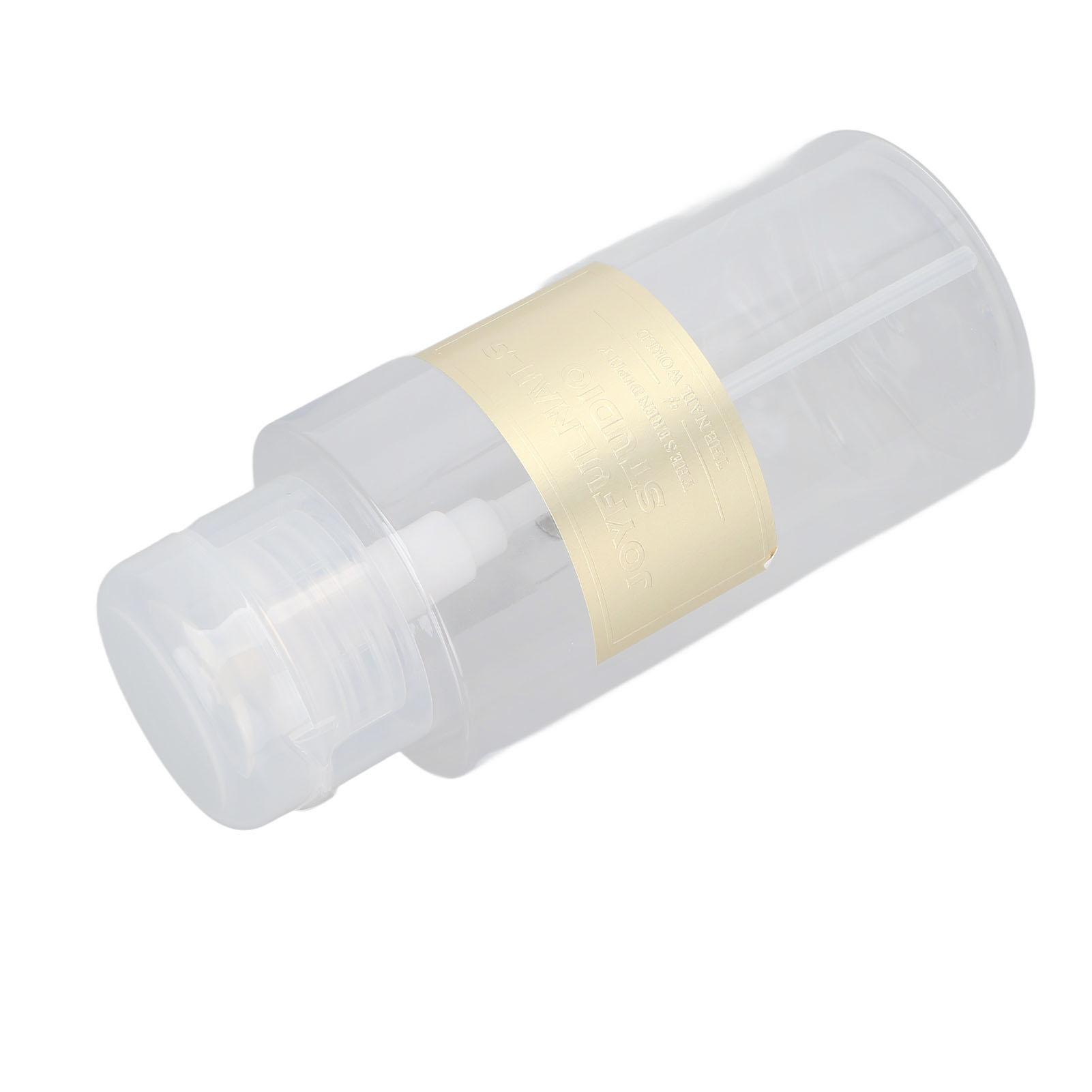 

300ml Press Bottle Multi Purpose Nail Remover Lotion Press Bottle Empty Bottle Nail Tool