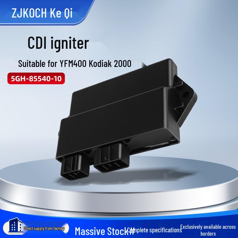 

Yamaha ATV CDI Unit for YFM 400 Kodiak (2000-2001) Model 5GH-85540-10-00 Motorcycle Igniter