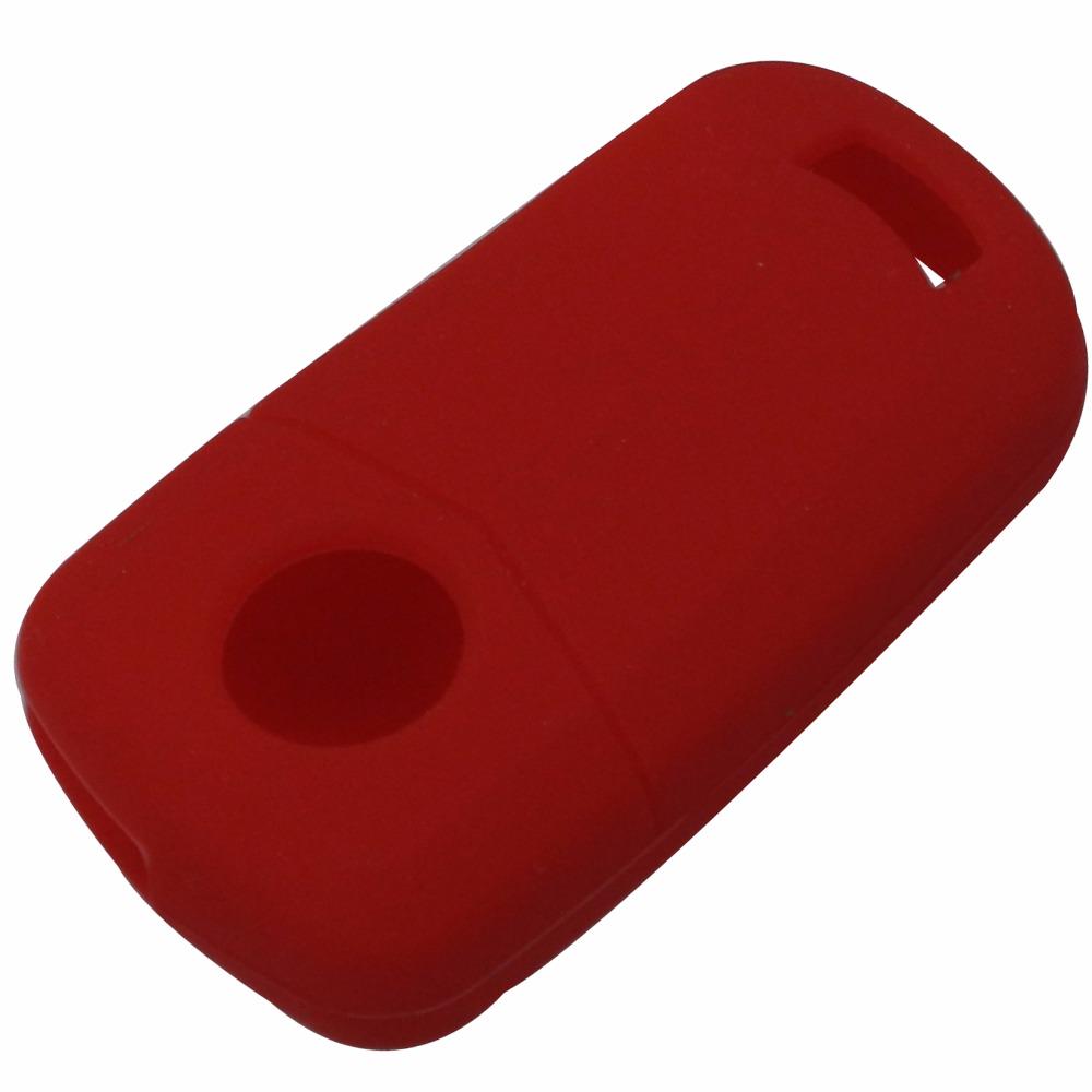 Jingyuqin Silicone Folding Flid Car Key Cover Case Fob For Vauxhall Opel Corsa Astra Vectra Signum 2 Button Silicone Remote