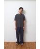 Haechinglum Double Breasted Tee Slub Charcoal