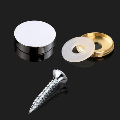 Amélioration de la maison Vis en cuivre Capuchon décoratif Argent Plusieurs tailles Clous Fixations Décoration Cache-vis Tables basses