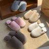 Soft Cotton Plush Winter Slippers: Warm, Non-Slip Indoor Footwear for Couples