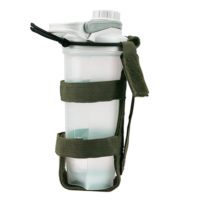 Adjustable Webbing Water Bottle Holder Bag Travel Water Bottle pouches Water Bottle carriers for Climbing Hiking Travelling