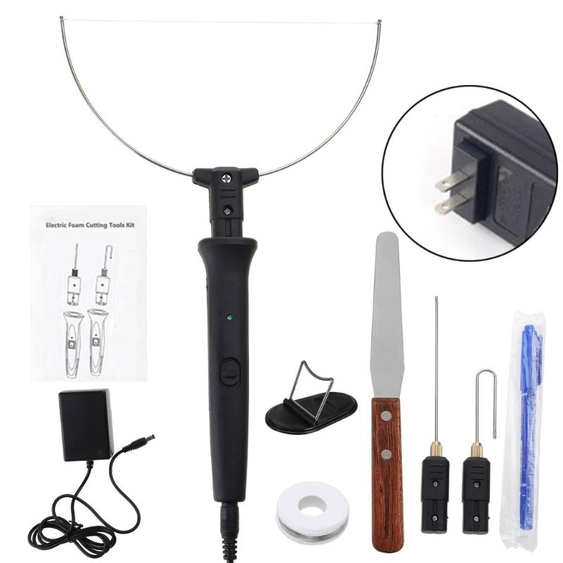3-in-1 Foam Cutter Hot Wire Cutter with Indicator Light Electric Cutting Machine Pen Tools Foam Cutter Styrofoam Cutter